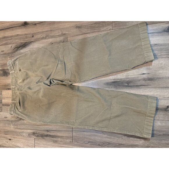 L.L. Bean Mens Double L Corduroy Pants Natural Fit Size 36/30 100% Cotton Khaki - Picture 4 of 4